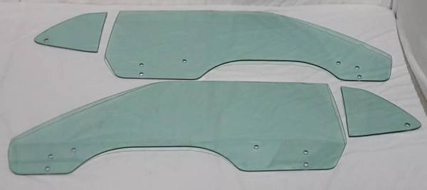 Auto City Classic - 1969-1970 Ford Mustang 2 Door Hardtop Fastback Side Glass Set 10/69-1970) SS-MSTG-69-70-FB-BOLT