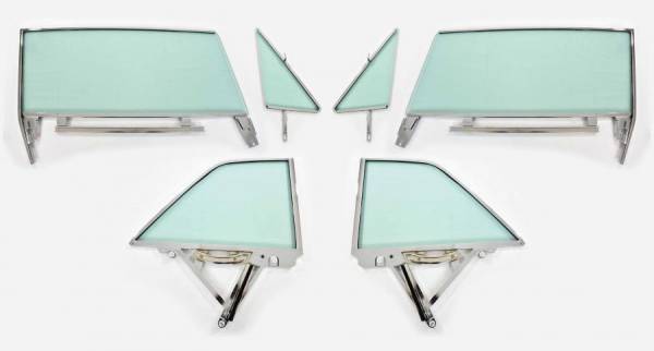 Auto City Classic - 1963-1964 Buick / Chevrolet / Oldsmobile / Pontiac 2 Door Hardtop Assembled Side Set SSA-BCOP-63-64-2H