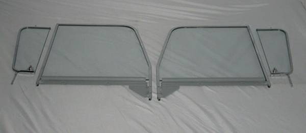 Auto City Classic - 1960-1963 Chevrolet / GMC Cab, Panel and Suburban Assembled Side Glass Set SSA-CVY-60-63-PU