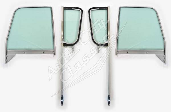 Auto City Classic - 1955-1959 Chevrolet / GMC Cab and Panel Delivery Post Assembled Side Glass Set SSAP-CVY-55-59-PU