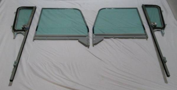 Auto City Classic - 1960-1963 Chevrolet / GMC Cab, Panel and Suburban Post Assembled Side Glass Set SSAP-CVY-60-63-PU