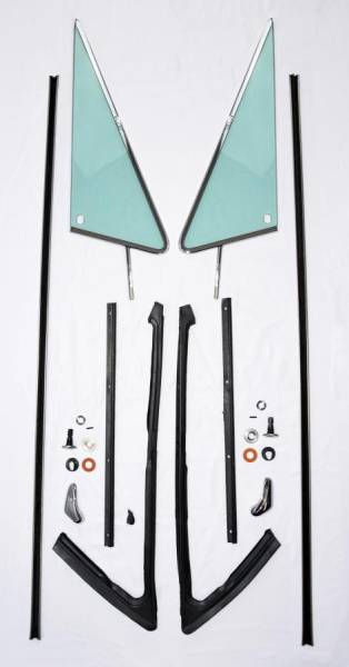 Auto City Classic - 1967-1972 Chevrolet / GMC Panel, Pickup, Suburban and Utility Vent Post Rehab Kit V2563G-REH