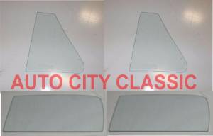 1950-1954 Diamond Pickup Truck Side Glass Set 5054SSPU