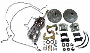 Auto City Classic - 1955-1957 Chevrolet Passenger Cars Complete Front Disc Brake Conversion 5557RRHNS - Image 2