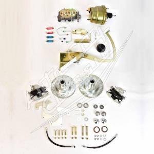 1955 - 1959 Chevrolet Pickup Complete Power Disc Brake Conversion Kit with Pedal
