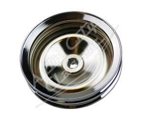 Auto City Classic - 1954-1964 Chevrolet Chrome Power Steering Pump Keyed Pulley 5564PS-PULLEY-C - Image 3