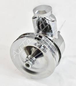 Auto City Classic - 1955-1964 Chevrolet Chrome Power Steering Pump Assembly 5564PSP-C - Image 2