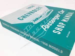 1958 Chevrolet Passenger Car Shop Manual - Image 3