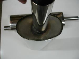 1958 Chevrolet Stainless Steel Exhaust Muffler - Image 2
