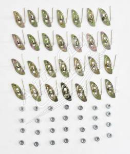 Auto City Classic - 1958 Chevrolet Biscayne 2 Door Sedan Side Molding Clip Set - Image 3