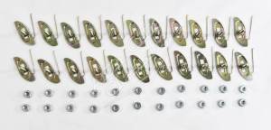 Auto City Classic - 1958 Chevrolet Biscayne 2 Door Sedan Side Molding Clip Set - Image 5