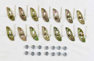 Auto City Classic - 1958 Chevrolet Biscayne 4 Door Sedan Side Molding Clip Set - Image 2