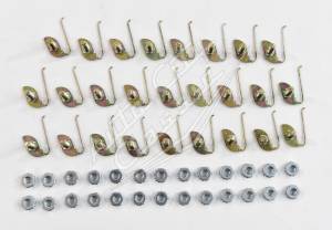 Auto City Classic - 1958 Chevrolet Biscayne 4 Door Sedan Side Molding Clip Set - Image 6