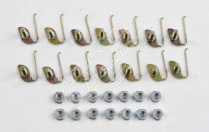Auto City Classic - 1958 Chevrolet Biscayne 4 Door Sedan Side Molding Clip Set - Image 7
