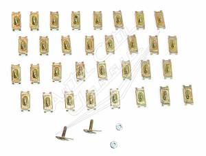 Auto City Classic - 1958 Chevrolet Bel Air 2 Door Hardtop Side Molding Clip Set - Image 6