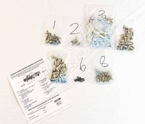 Auto City Classic - 1958 Chevrolet Bel Air 2 Door Hardtop Side Molding Clip Set - Image 11