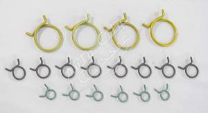 1958 Chevrolet Passenger Cars Hose Clamp Set for Radiator and Heater