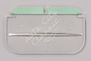 1958 Chevrolet Passenger Cars Temperature Lens Face Plate