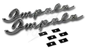 1958 Chevrolet Impala Quarter Panel Scripts - Image 2