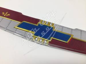 1958 Chevrolet 6 Cylinder Passenger Cars Trunk Emblem Insert - Image 2