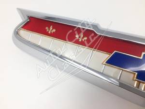 1958 Chevrolet 6 Cylinder Passenger Cars Hood Emblem Assembly - Image 2