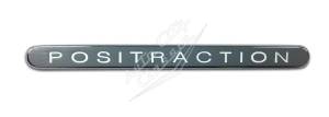 1958 Chevrolet Passenger Cars "Positraction" Dash Emblem - Image 2