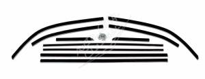 1958 Chevrolet / Pontiac Sport Coupe Hardtop Window Weatherstrip Fuzzy Kit