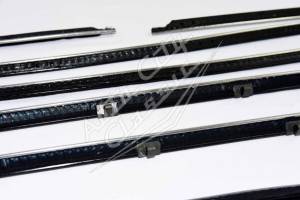 Auto City Classic - 1958 Chevrolet / Pontiac 4 Door Hardtop Window Weatherstrip Fuzzy Kit - Image 3