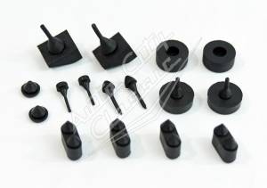 1958 Chevrolet 2 Door Models Rubber Bumper Stop Set