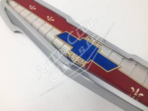 1958 Chevrolet 6 Cylinder Passenger Cars Trunk Emblem Assembly - Image 2