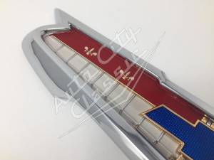 1958 Chevrolet 6 Cylinder Passenger Cars Trunk Emblem Assembly - Image 3