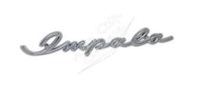 Auto City Classic - 1958 Chevrolet "Impala" Rear Speaker Housing Script - Image 2