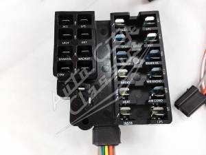 Auto City Classic - 1958 Chevrolet Passenger Cars Dash Wiring Harness with Fuse Box - Image 2