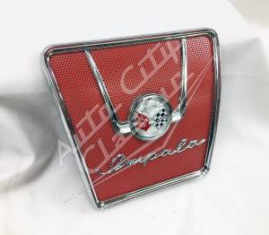1958 Chevrolet Impala Rear Speaker Grille Assembly - Image 5
