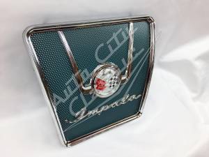 1958 Chevrolet Impala Rear Speaker Grille Assembly - Image 9