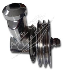 Auto City Classic - 1958 Chevrolet Passenger Cars Chrome Power Steering Pump - Image 2