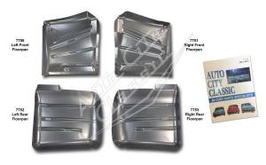 1958 Chevrolet Passenger Cars Floor Pan Set 58FLR4