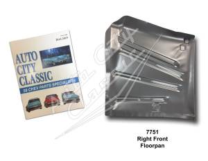 Auto City Classic - 1958 Chevrolet Passenger Cars Floor Pan Set 58FLR4 - Image 3