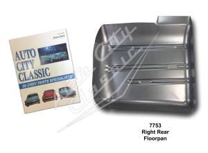 Auto City Classic - 1958 Chevrolet Passenger Cars Floor Pan Set 58FLR4 - Image 5
