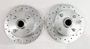 Auto City Classic - 1960-1965 Ford Falcon 6 Cylinder 4 Lug Original Wheel Complete Front Disc Brake Changeover Kit - Image 3