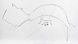 Auto City Classic - 1955-1957 Chevrolet Passenger Cars Complete Stainless Steel Disc Disc Brake Line Set BLS-55-57-DIDI-SS - Image 2