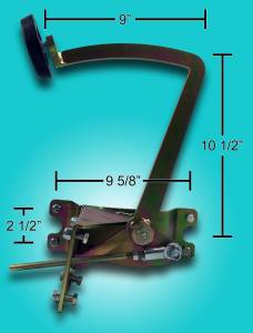 Auto City Classic - 1928-1931 Ford Passenger Cars Power Brake Pedal Assembly Kit BPA-28-31-FORD - Image 4