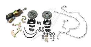1958-1964 Chevrolet Passenger Cars Complete Gold 4 Wheel Disc Brake Conversion BRK-CVY-58-64-G