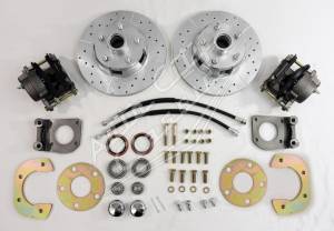 Auto City Classic - 1964-1966 Ford Mustang V8 Complete Front Disc Brake Conversion Kit- Gold - Image 2