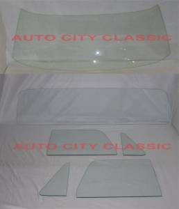 1961-1971 Dodge Pickup Complete Glass Package- Small Rear CG-D-61-71-PU-SM
