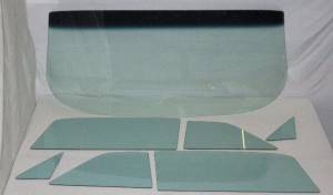 1957-1958 Edsel/ Mercury Convertible Complete Glass Package CG-EM-57-58-CV