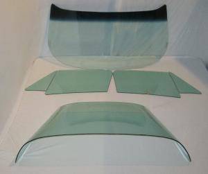 1964-1967 Chevrolet Corvette 2 Door Hardtop Coupe Sting Ray Complete Glass Package CGC-64-67-VETTE-HT