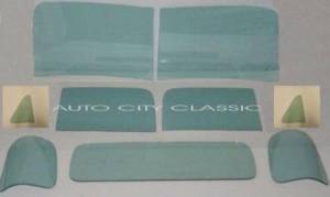 Auto City Classic - 1951-1953 Chevrolet / GMC Pickup Complete Glass Package 2 Piece Windshield Curved Corners CGCP-51-53-PU-B - Image 2