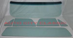 Auto City Classic - 1964-1966 Chevrolet / GMC Cab Complete Glass Set with Deluxe Rear Back Glass CGCP-64-66-PU-B - Image 2