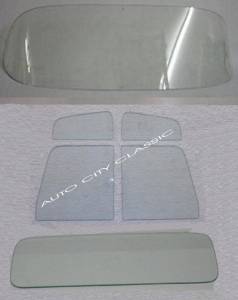 1956 Ford Pickup Cab 81 Complete Flat Glass Package CGFP-56-PU-A